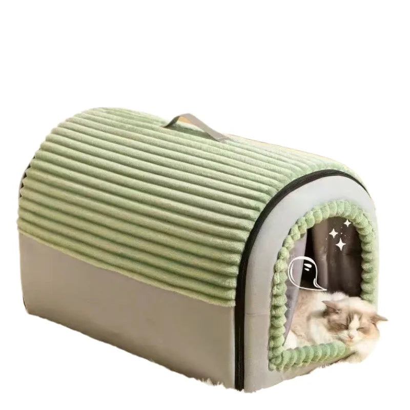 Thickened Enclosed Pet Bed