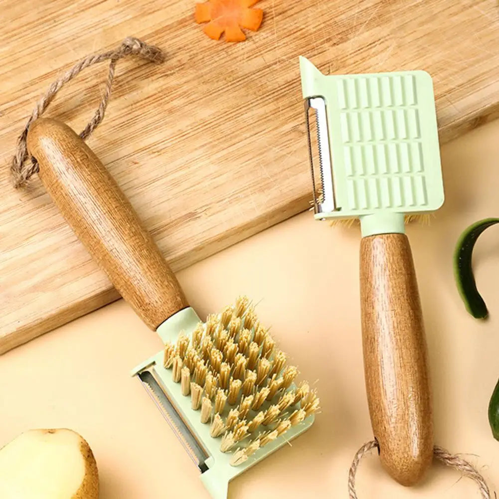 Multifunctional Fruit Vegetable Cleaning Brush