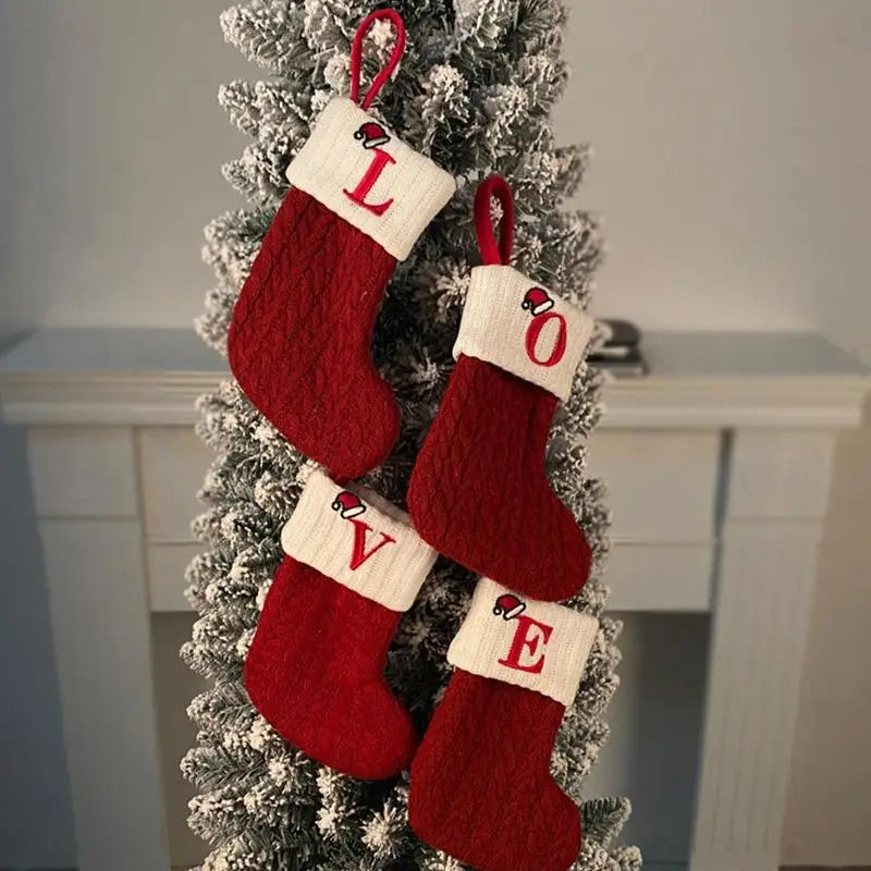 Christmas Knitting Socks