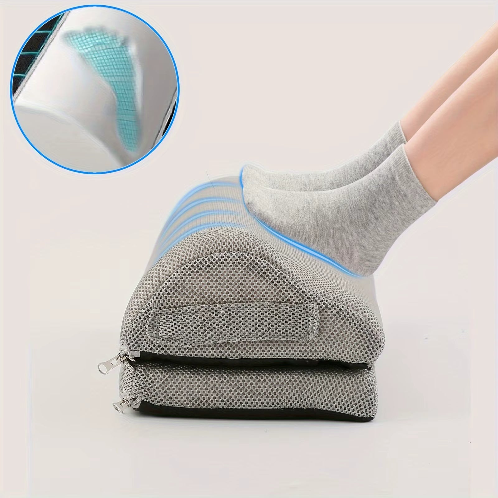 Footstool With Washable Cover
