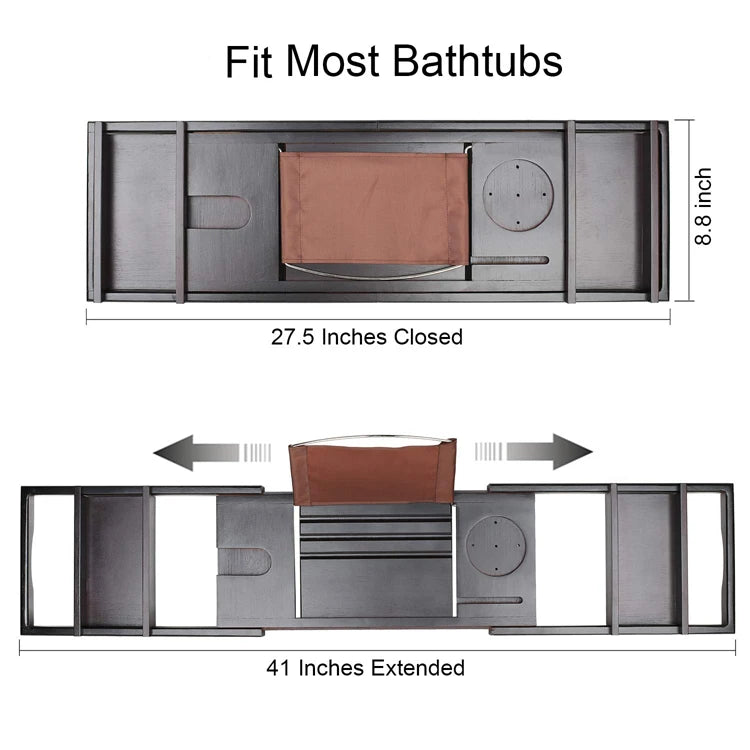 Wooden Bathtub Tray