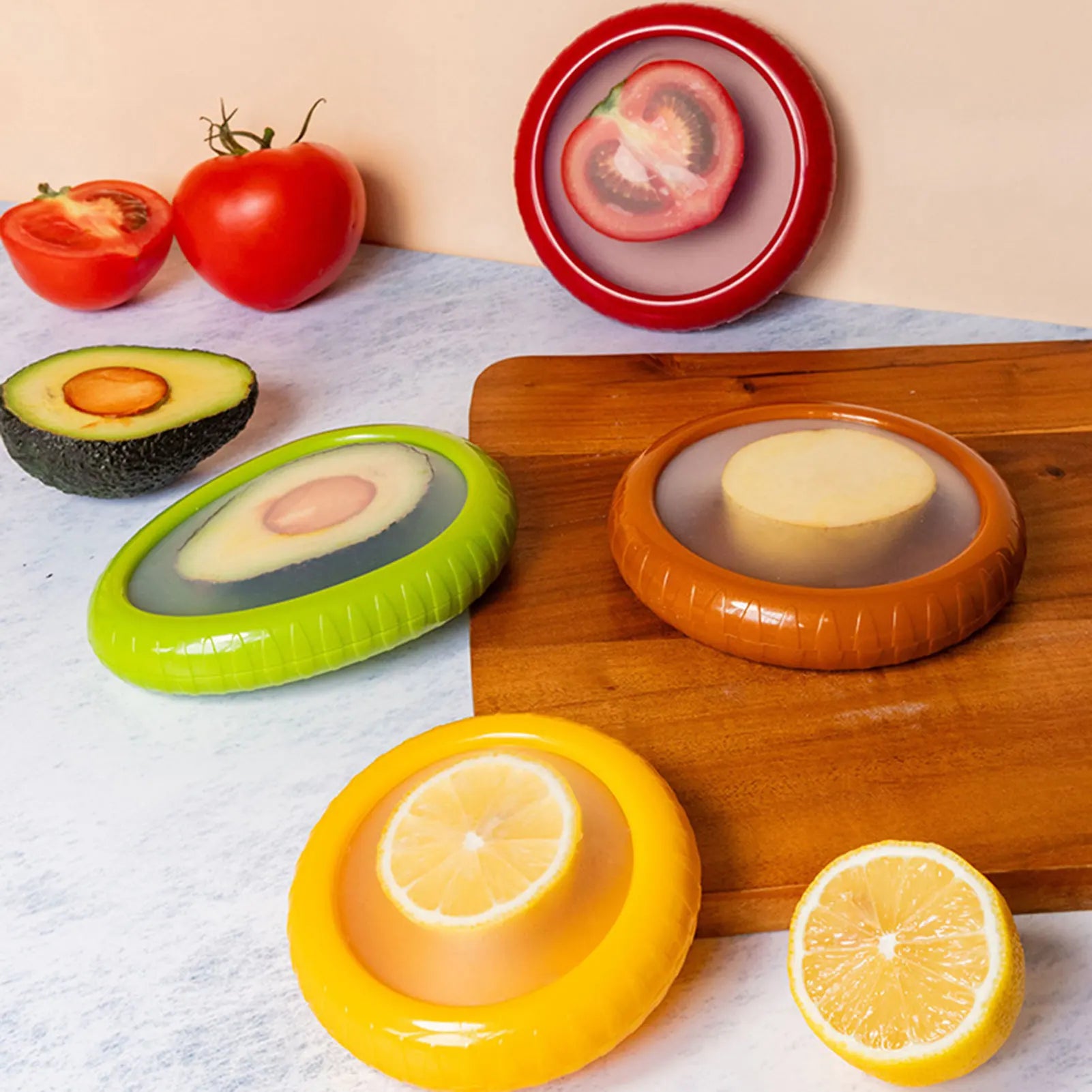 Transparent Reusable Airtight Fresh Storage Boxes