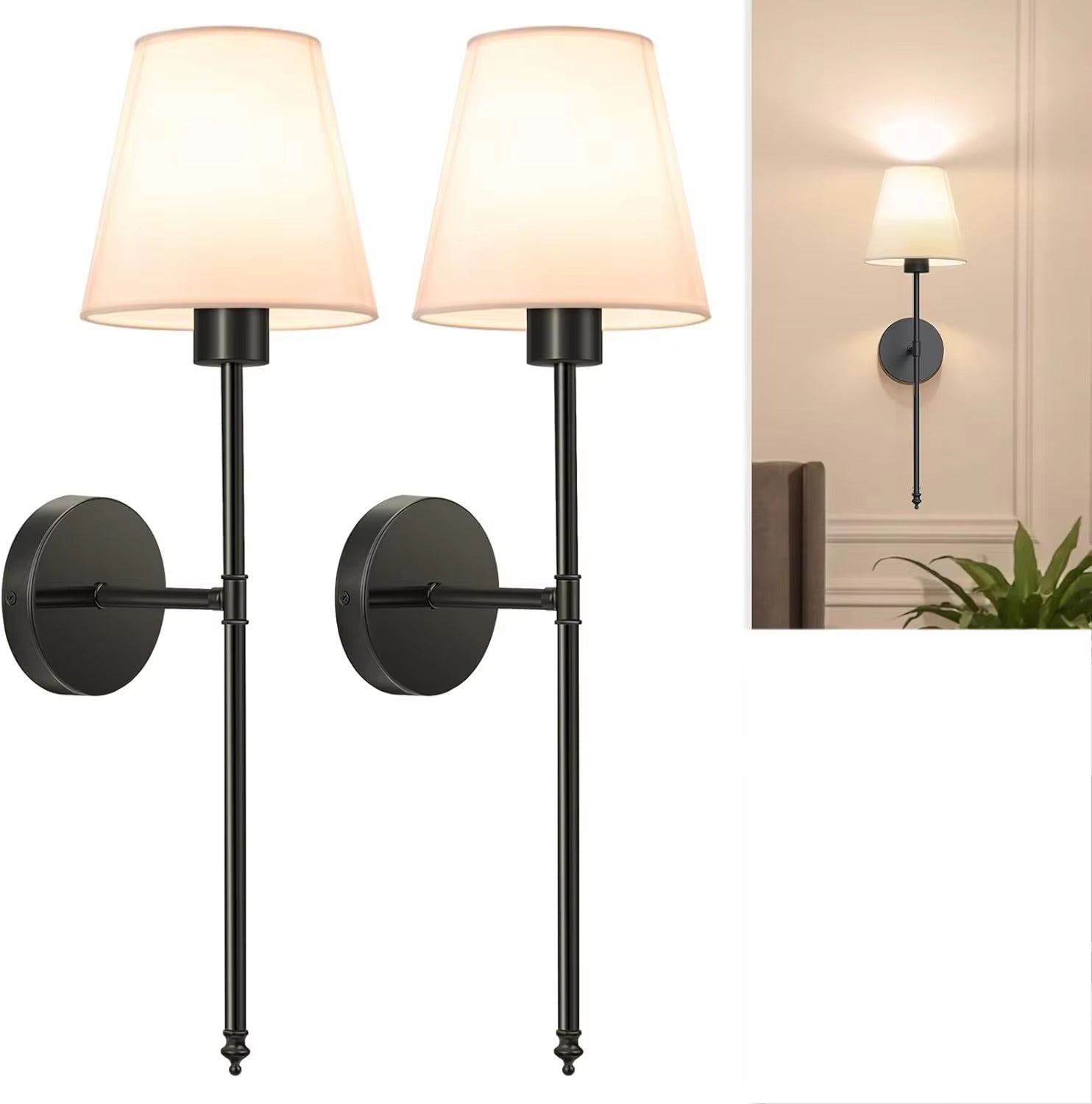 LED RGB Recharge Wall Lamp
