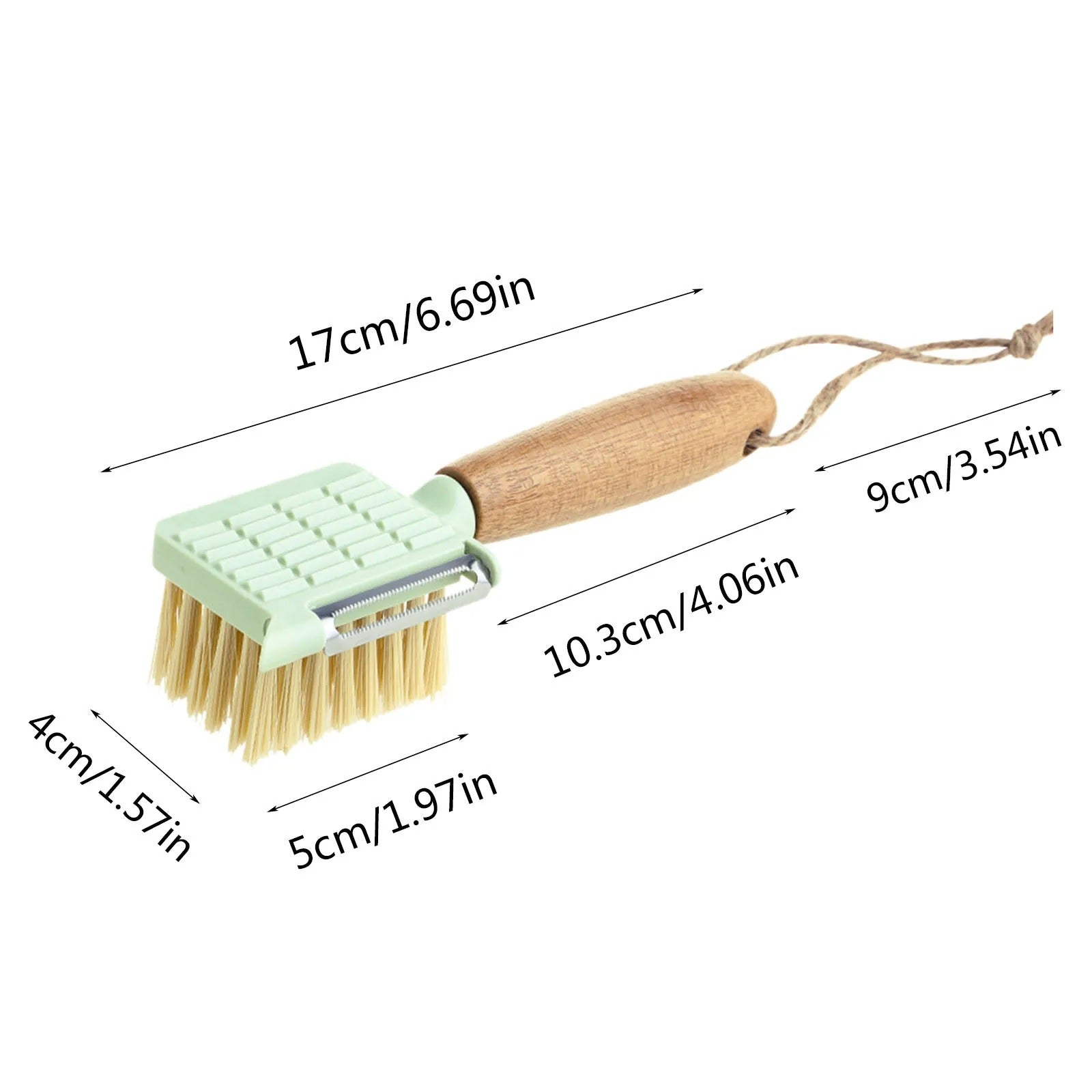 Multifunctional Fruit Vegetable Cleaning Brush