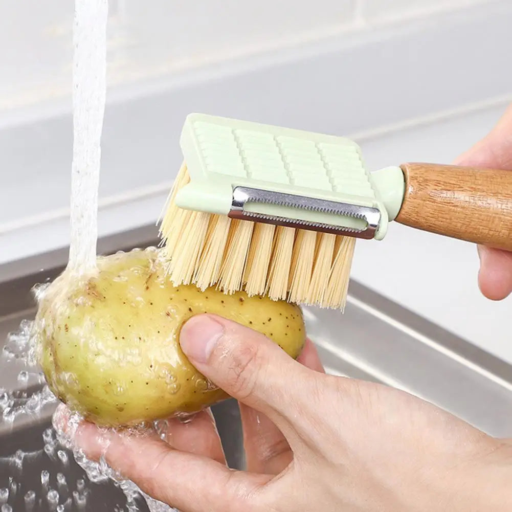 Multifunctional Fruit Vegetable Cleaning Brush