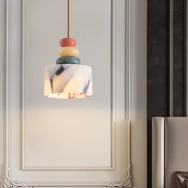 Stone LED Pendant Light