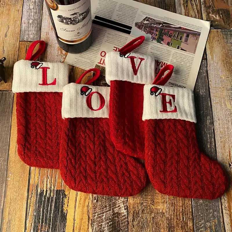 Christmas Knitting Socks