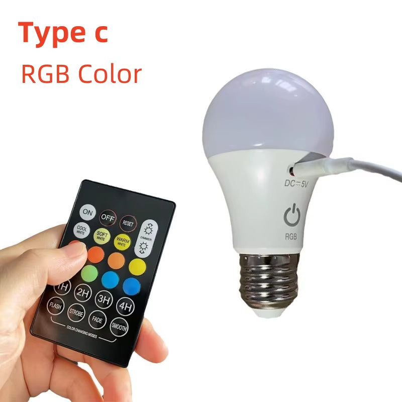 LED RGB Recharge Wall Lamp