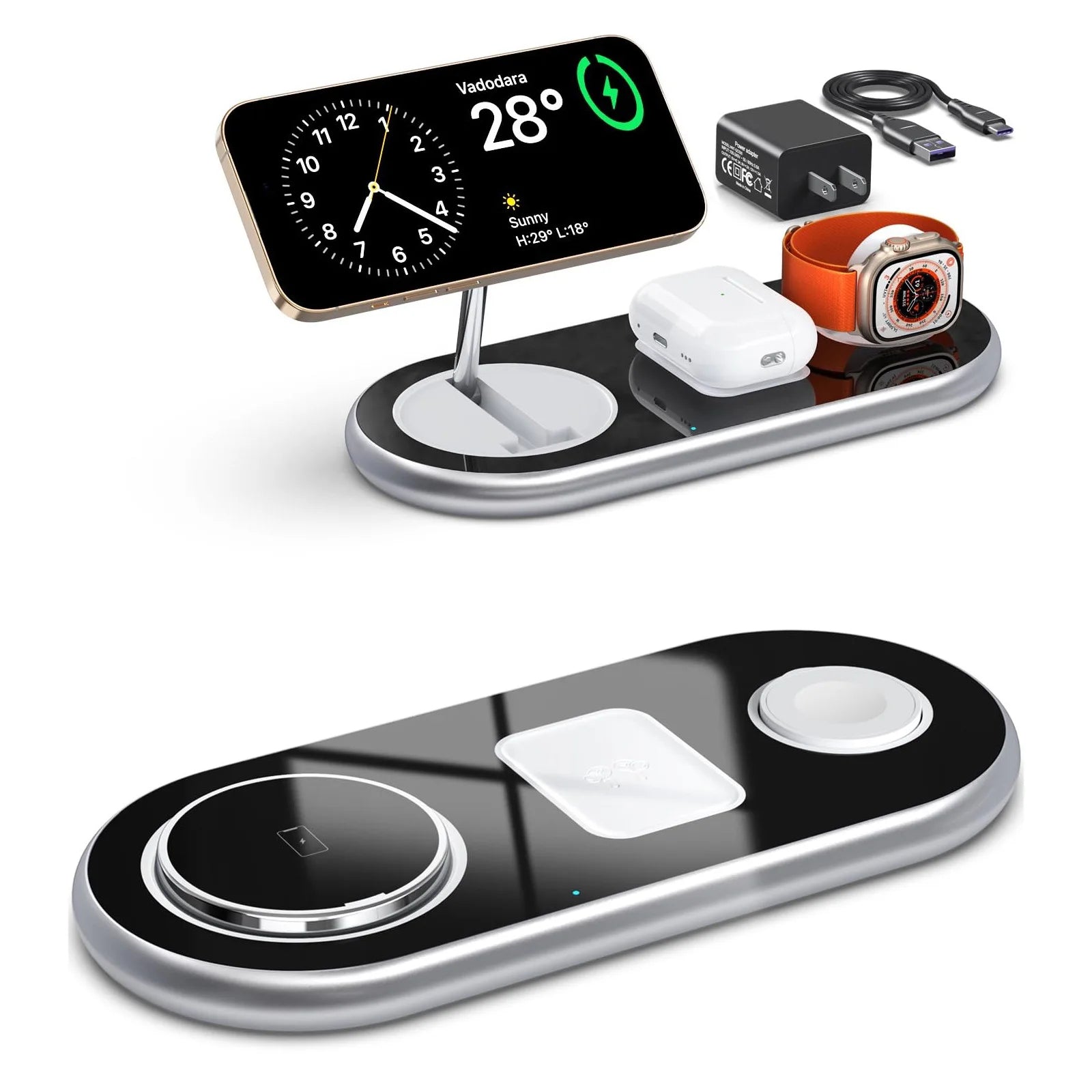 MagSafe 3-In-1 Wireless Charger
